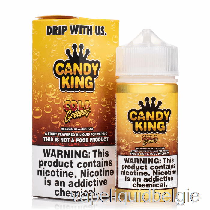 Vape Smaken Cola Gummies - Candy King - 100ml 0mg